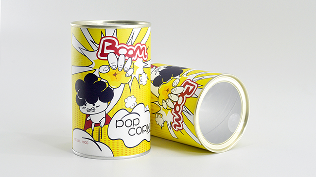 爆米花紙罐包裝 爆米花紙罐包裝