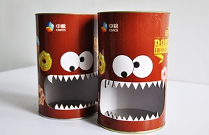 開窗紙罐定制，看起來有點兒意思！