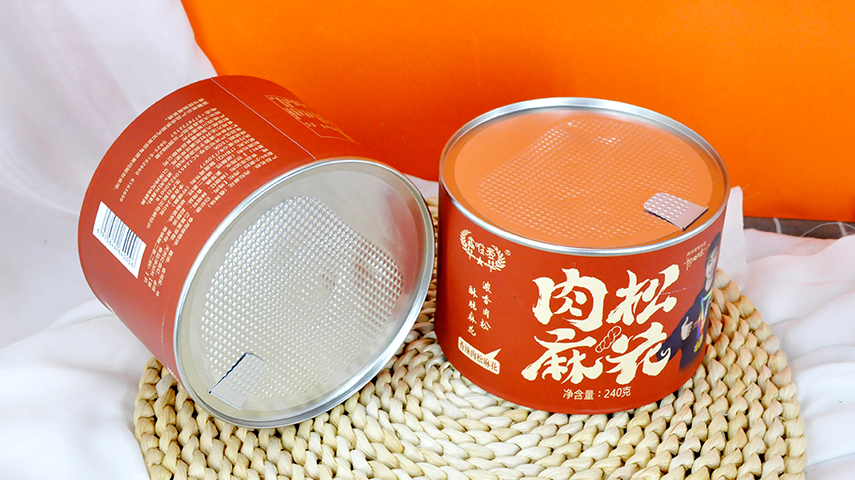 休閑食品紙罐包裝 休閑食品紙罐包裝