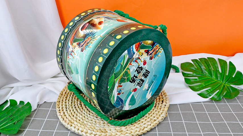 圓筒粽子禮盒包裝