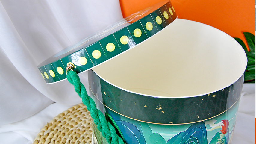 圓筒粽子禮盒包裝