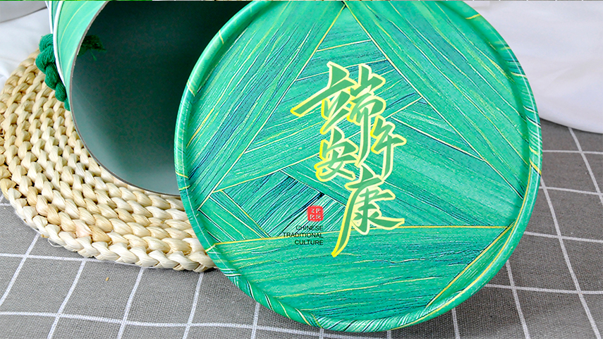 圓形粽子桶包裝
