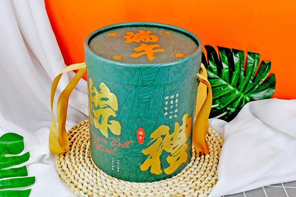 圓筒粽子禮盒包裝